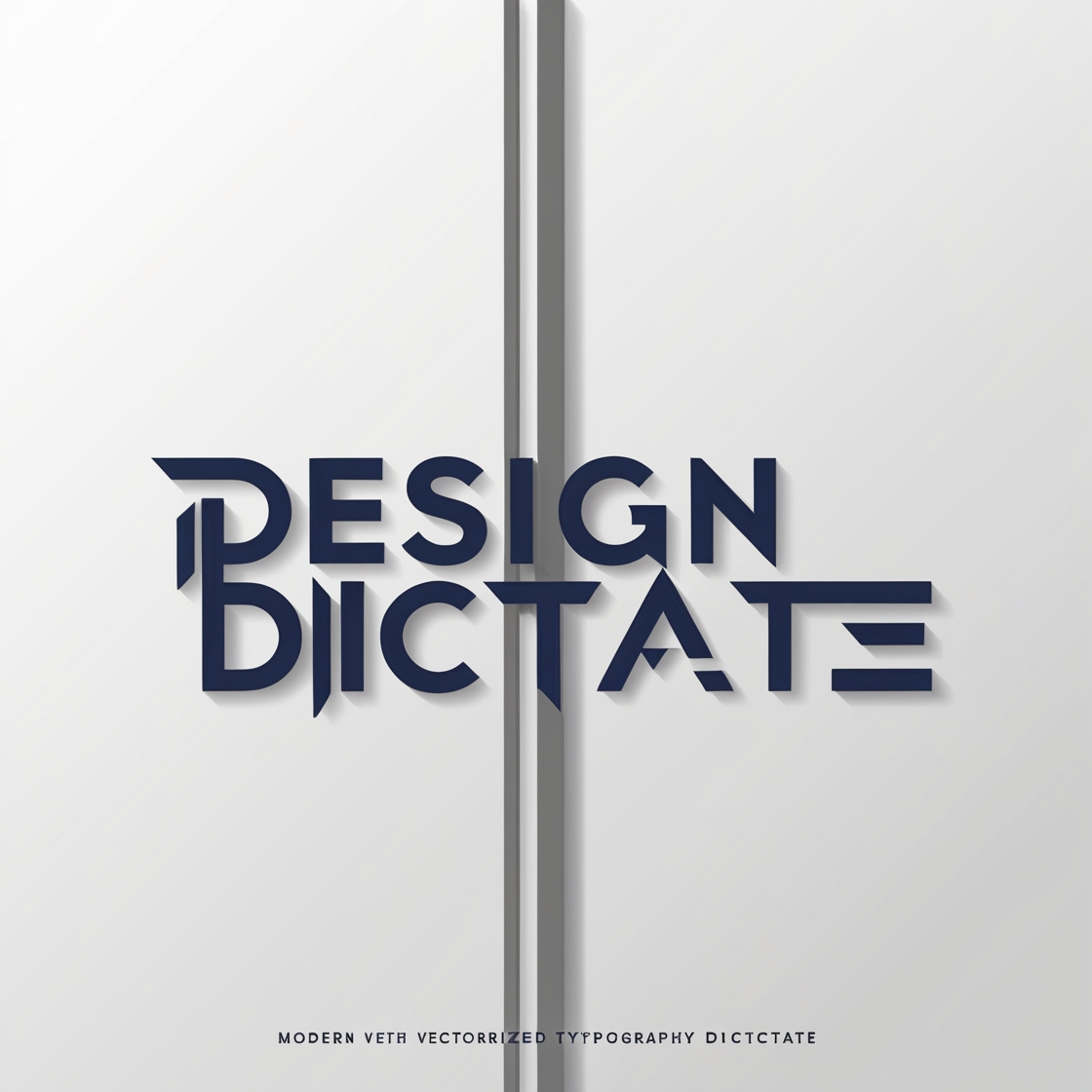 Typography logo